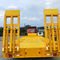 High Quality Lowbed Trailer Transport Heavy Machine  Low Bed Truck Semi Trailer With Mechanical Ladder