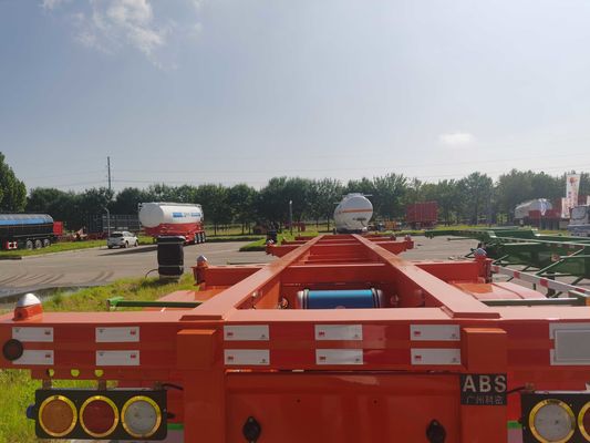 12m squelette semi-remorque 40ft conteneur des serrures de cadre