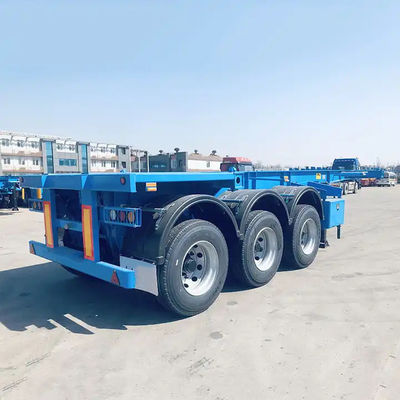 3 axes 6m 20ft trailers de squelettes camion 20ft trailers de squelettes à vendre