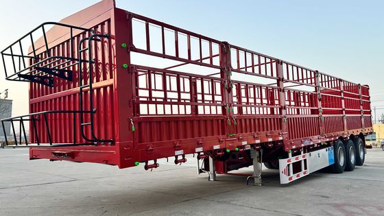 Semi-remorque à charge de 40 tonnes et 50 tonnes