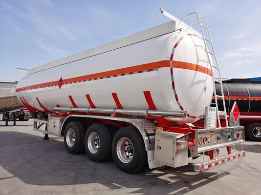 3 essieux 42000 45000 litres aluminium acier au carbone pétrolier réservoir de carburant réservoir de carburant semi-remorque réservoir de pétrole remorque